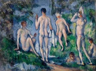 Groupe de baigneurs, 1892-94